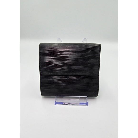 Louis Vuitton Handbags - Louis Vuitton Black Epi Leather Compact Bifold Wallet Authentic Designer
